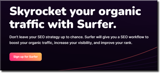 Skyrocket your organic traffic with Surfer